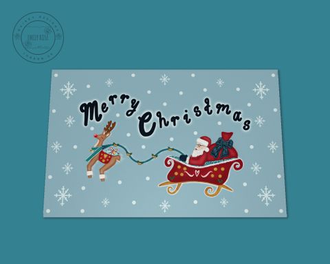 Winter Season Greetings Card